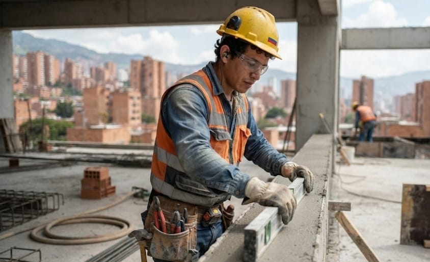 AYUDANTE DE OBRA CONSTRUCCIÓN MENSULA INGENIEROS